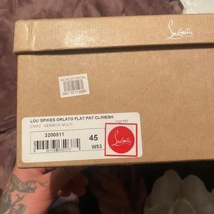 Christian louboutins sneakers size 45 or 11/5-12